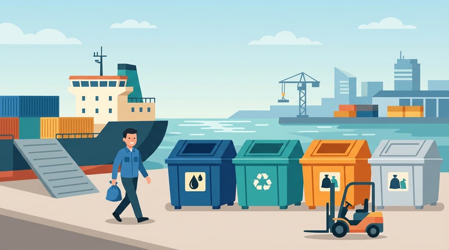 What happens inside the course: Ship waste and port reception facilities